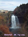 Waterfall in Mt. Fuji area.
